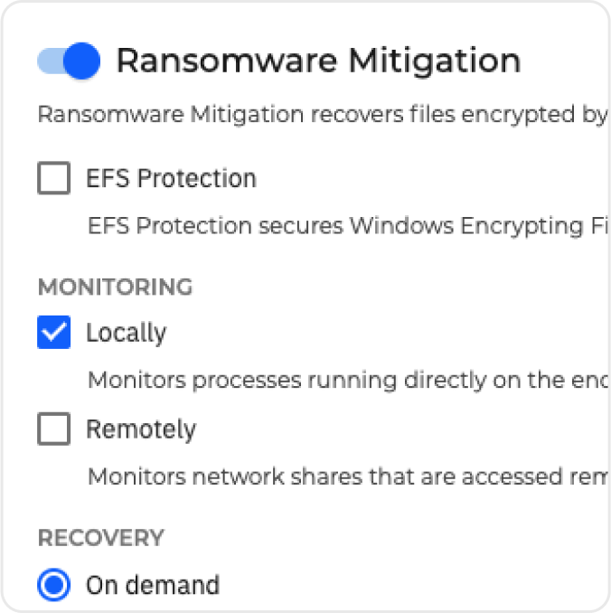 Mitigatie van ransomware