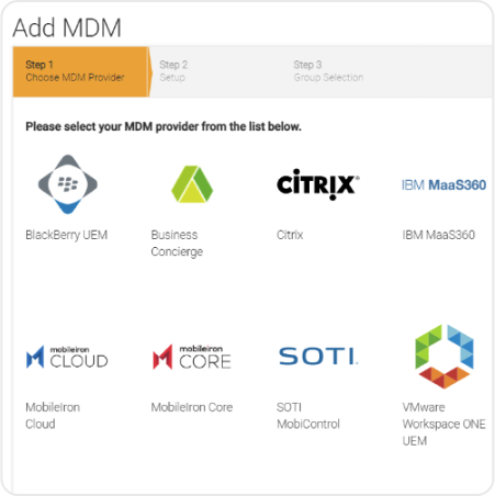 GravityZone  - Integration with Mobile Device Management (MDM) solutions