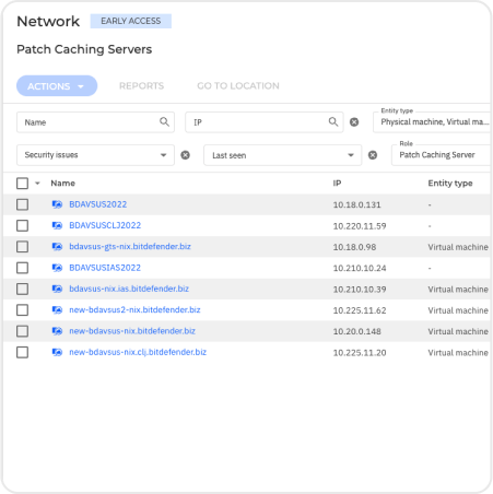 GravityZone - Patch Caching Server