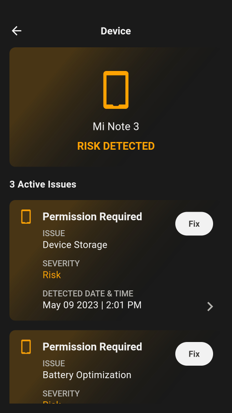 Mi sales security apps