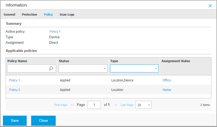 Scan, ESET Direct Endpoint Management plugin for NinjaOne