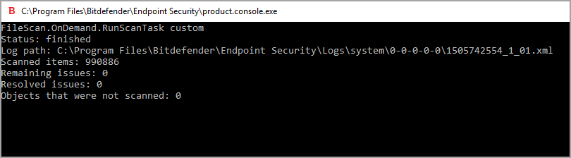 Close correctly, the command prompt e.g. cmd.exe