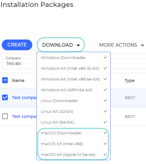 Install security agents - use cases