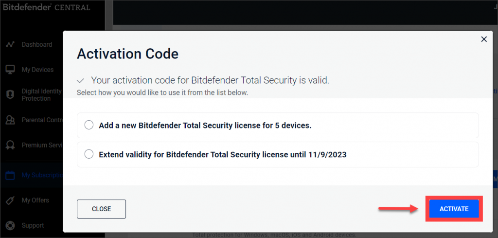 bitdefender antivirus for mac activation code
