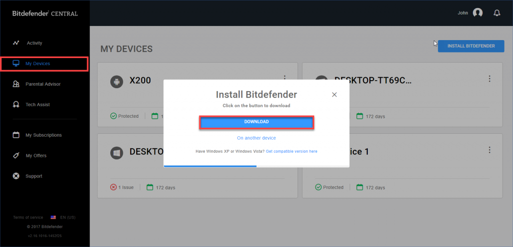 Antivirus software for vista