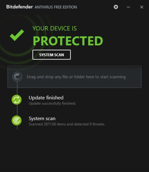 bitdefender antivirus free edition windows 10
