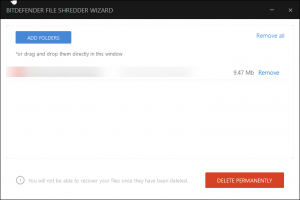 file shredder bitdefender