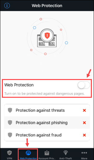 bitdefender ios web protection