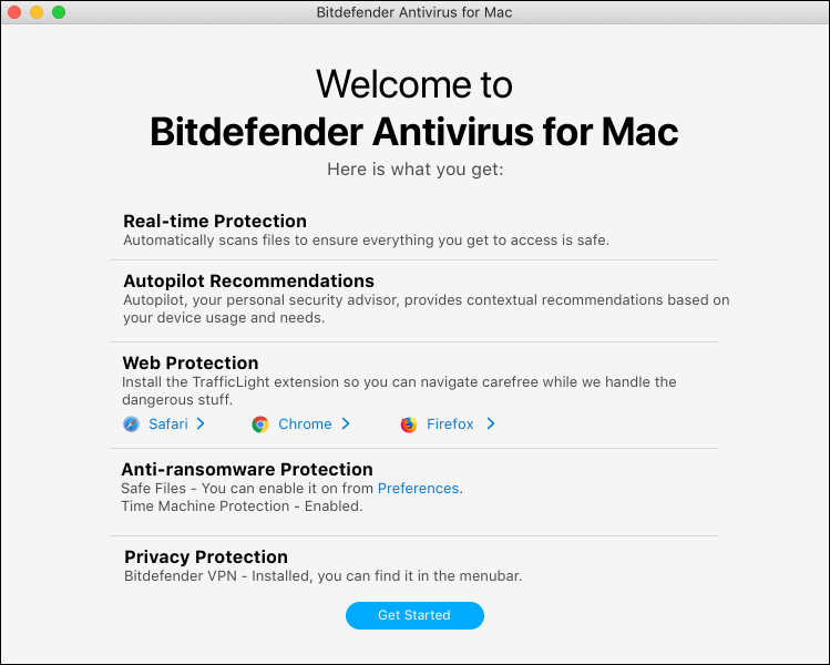 turning off bitdefender antivirus for mac