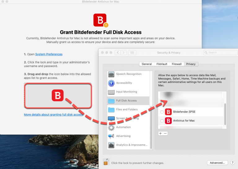 2 icons for bitdefender antivirus for mac
