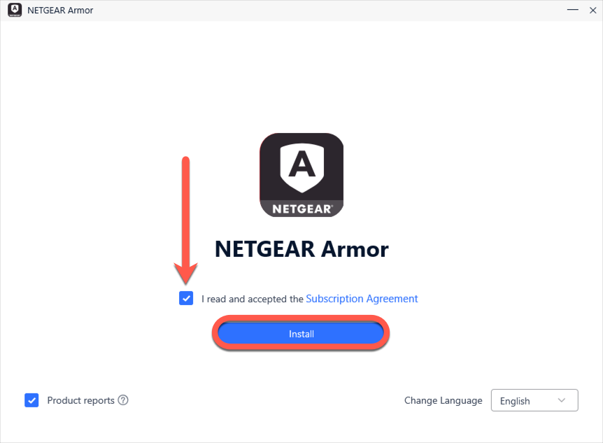 Install NETGEAR Armor on Windows