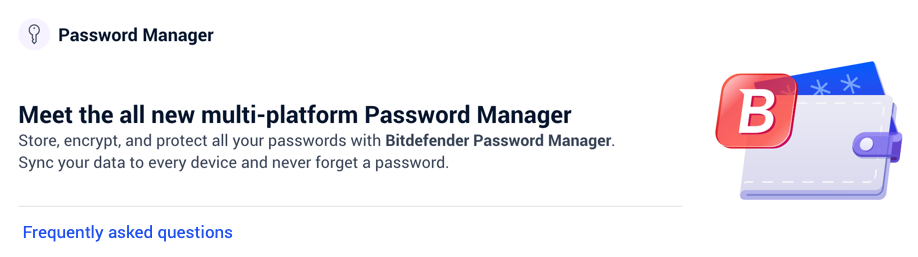 Bitdefender Password Manager Frequently Asked Questions Faq