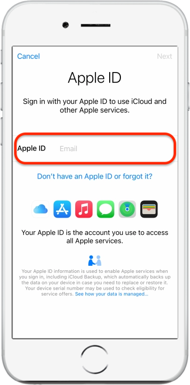 Apple ID Sign in