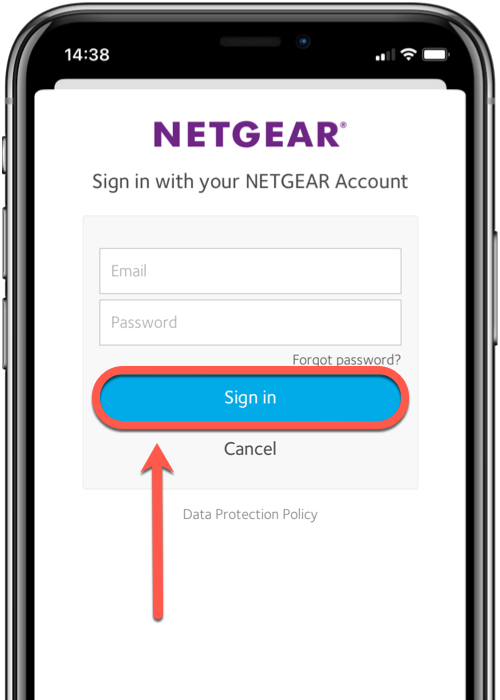Install NETGEAR VPN iOS Sign In