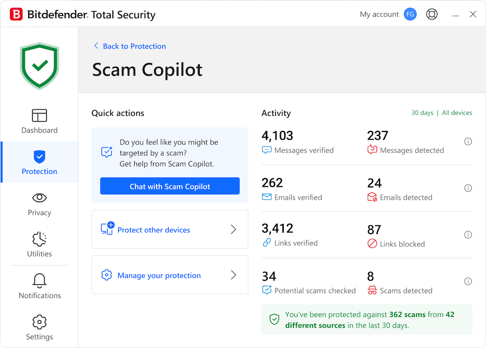 Scam Copilot desktop