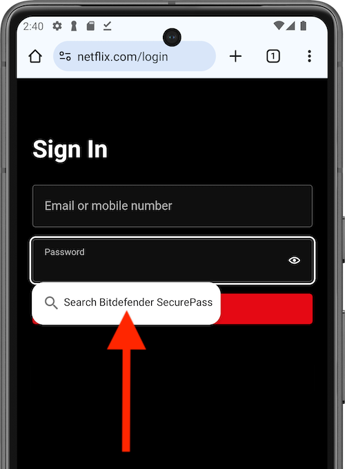 How to autofill passwords on Android